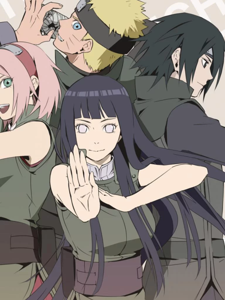 Free Download Naruto The Team Wallpaper Iphone Page 568443 (768 x 1024)