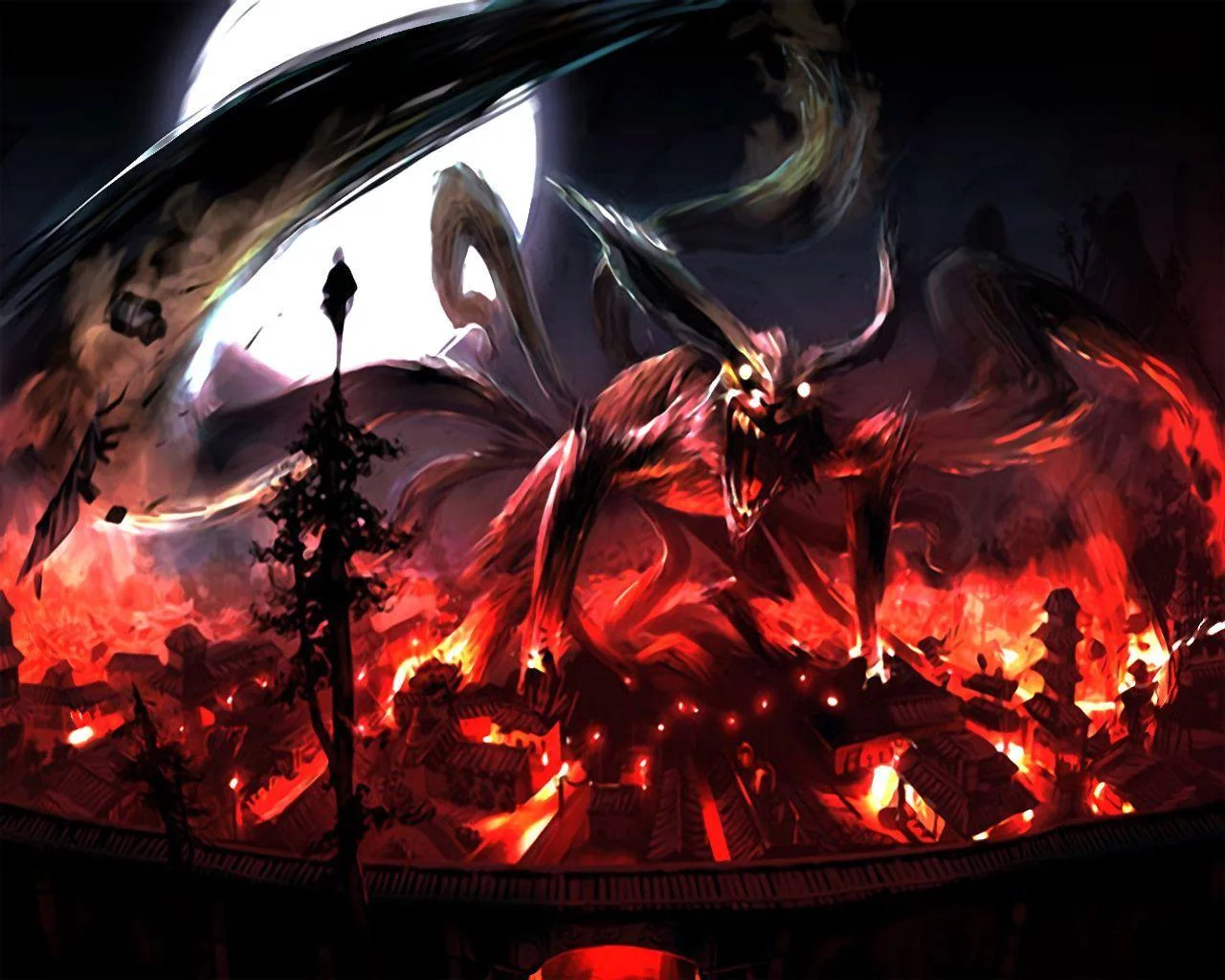 Free Download Naruto Nine Tails Mode Wallpaper Page 5693 (1280 x 1024)