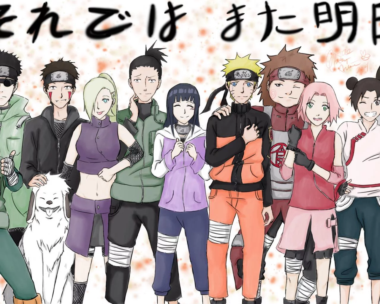 Free Download Naruto Group Wallpaper Long Page 571919 (1280 x 1024)
