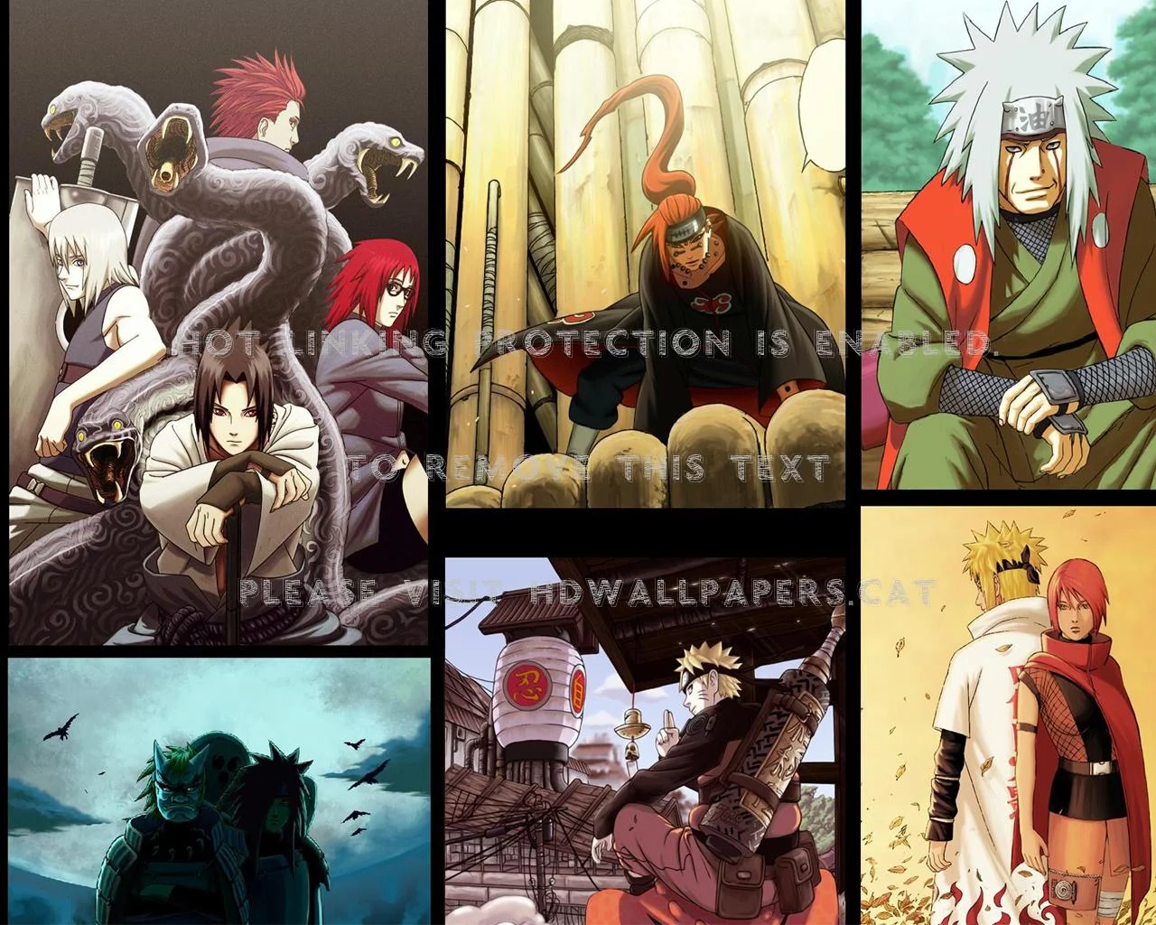 Free Download Naruto Shippuden Group Wallpaper Page 571933 (1280 x 1024)