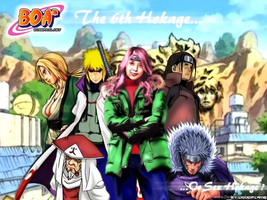 Free Download Naruto Group Wallpaper Long Page 571942 (1024 x 768)