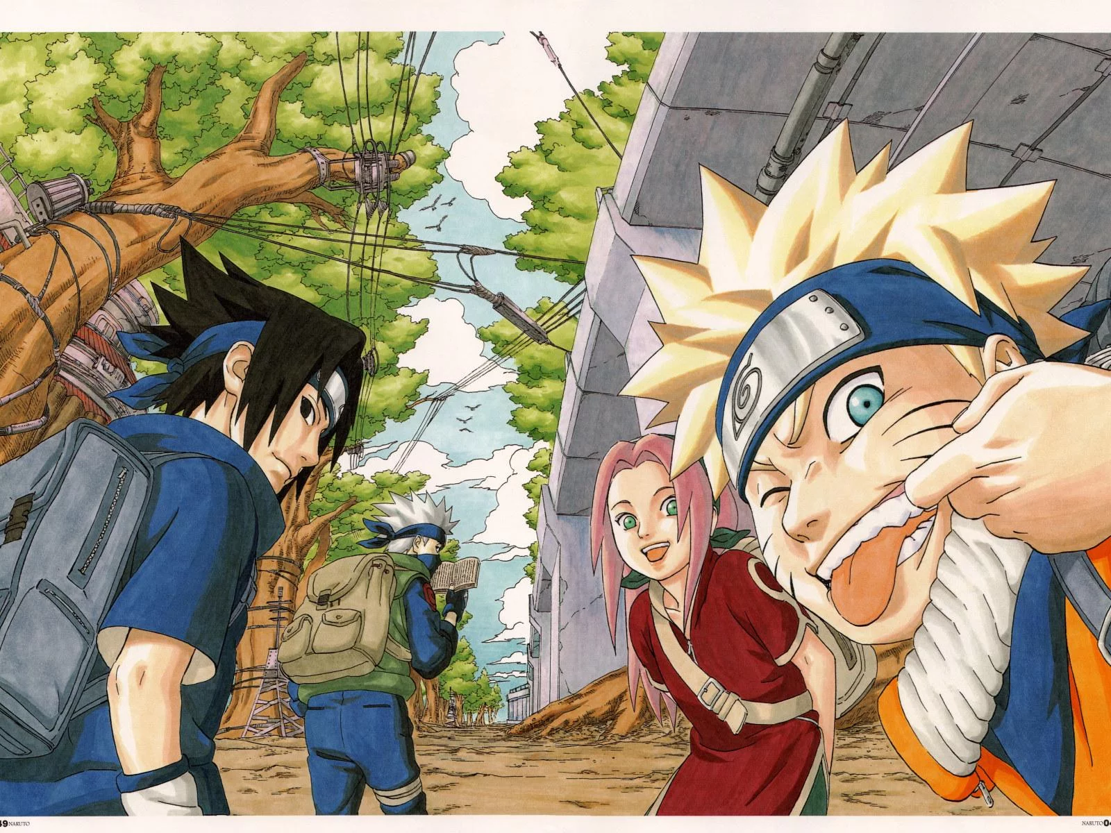 Free Download Naruto Group Wallpaper Long Page 571992 (1600 x 1200)