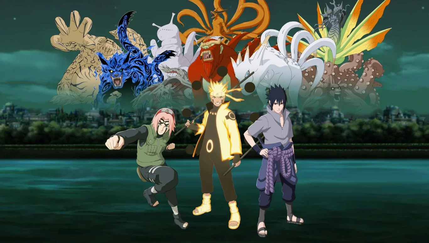 Free Download Naruto Tailed Bests Wallpaper Page 572012 (1366 x 776)