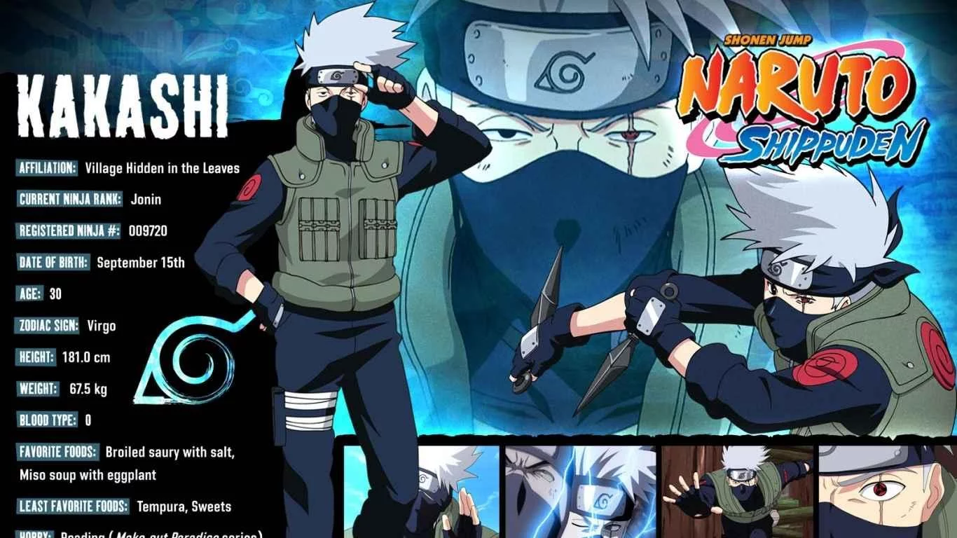 Free Download Naruto Hatake Kakashi Wallpaper Page 572228 (1366 x 768)