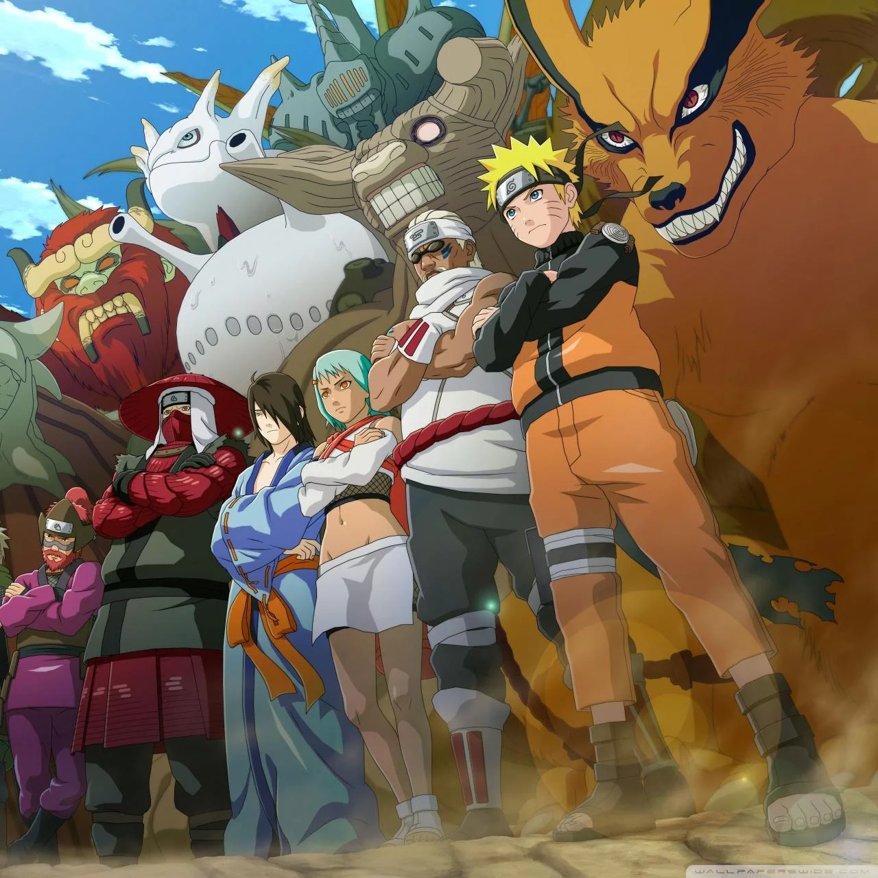 Free Download Naruto Hand Symbol Dual Monitor Wallpaper Page 572949 (1280 x 1280)