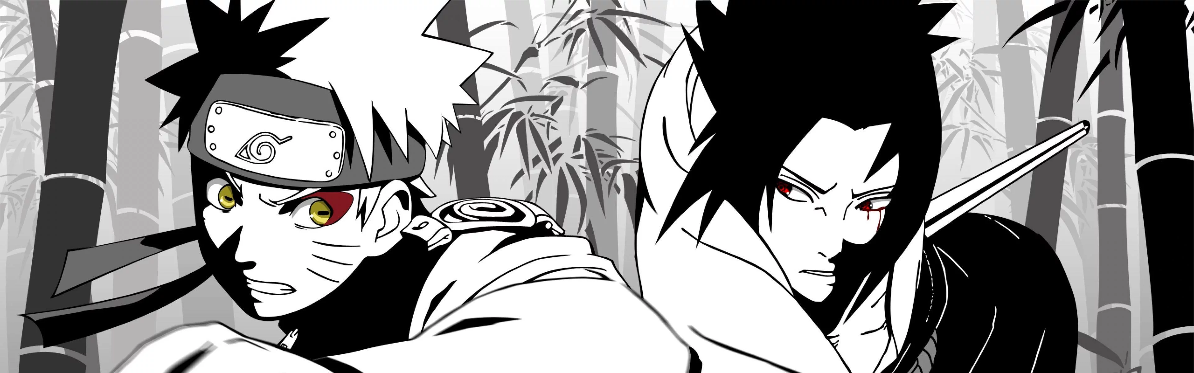 Free Download Naruto Hand Symbol Dual Monitor Wallpaper Page 572960 (3840 x 1200)