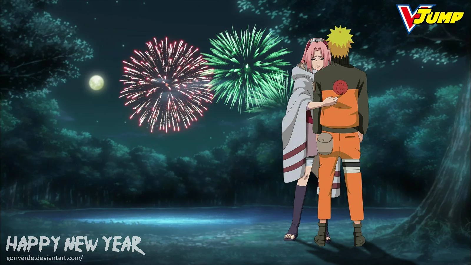 Free Download Naruto Happy New Year Wallpaper Page 574733 (1600 x 900)