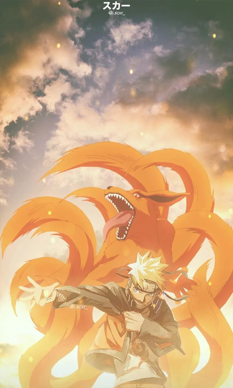 Free Download Wallpaper Naruto Dan Kurama Page 58538 (800 x 1329)