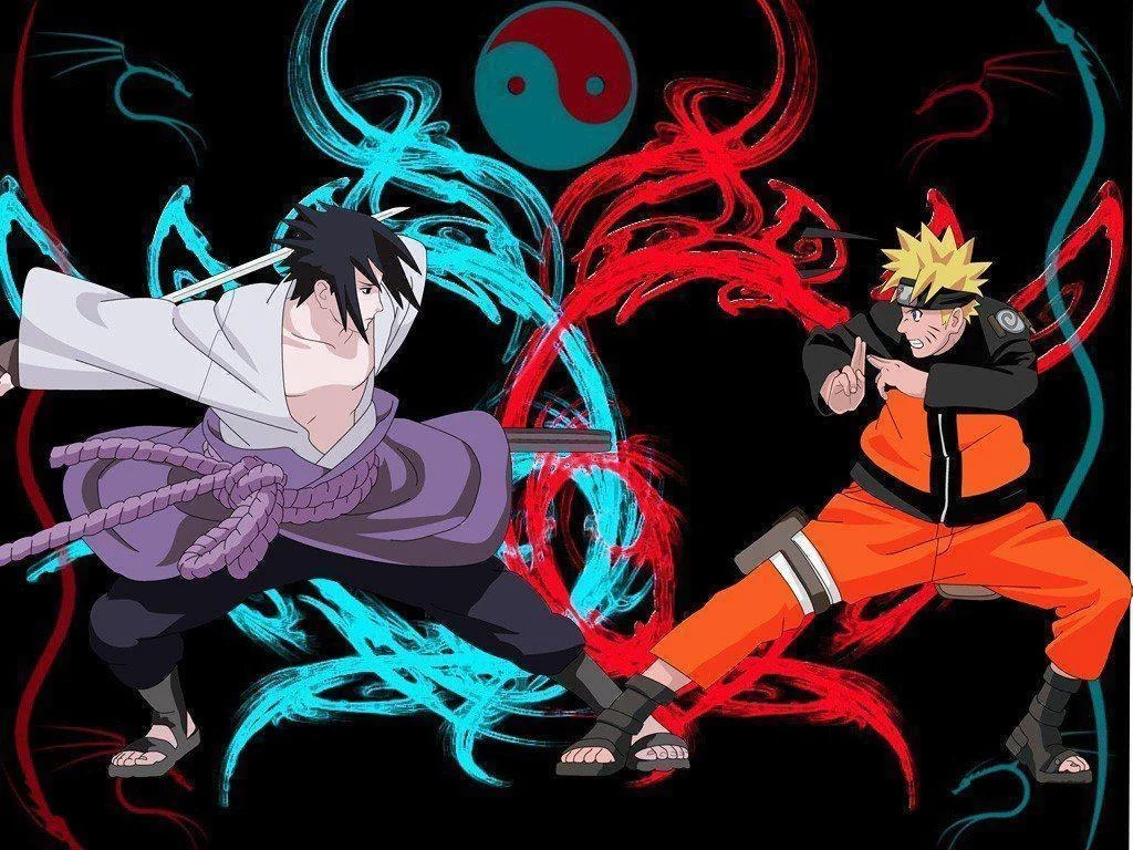 Free Download Wallpaper Naruto Dan Sasuke Keren Page 58737 (1024 x 768)