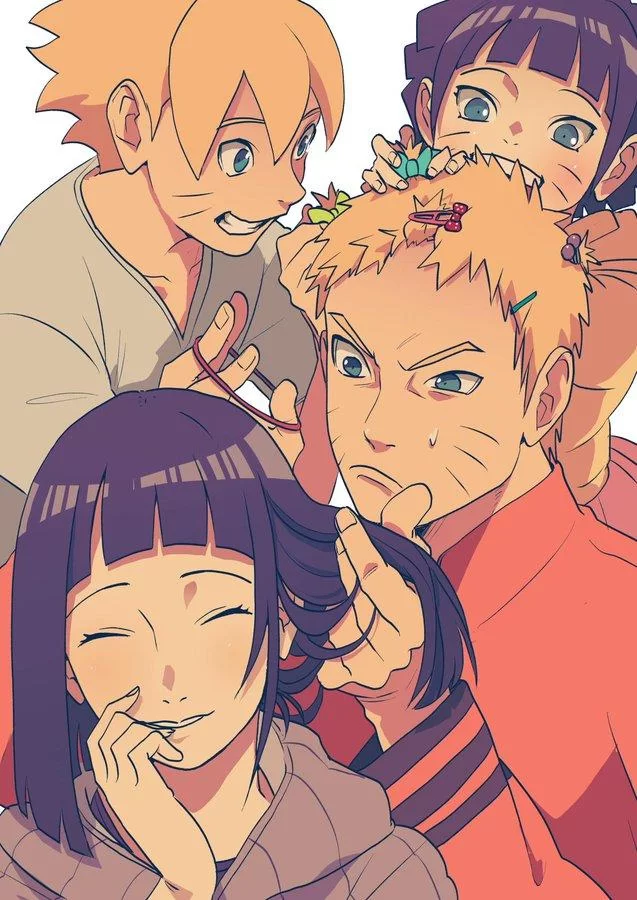 Free Download Naruto Hinata Boruto And Himawari Wallpaper Page 592280 (637 x 900)