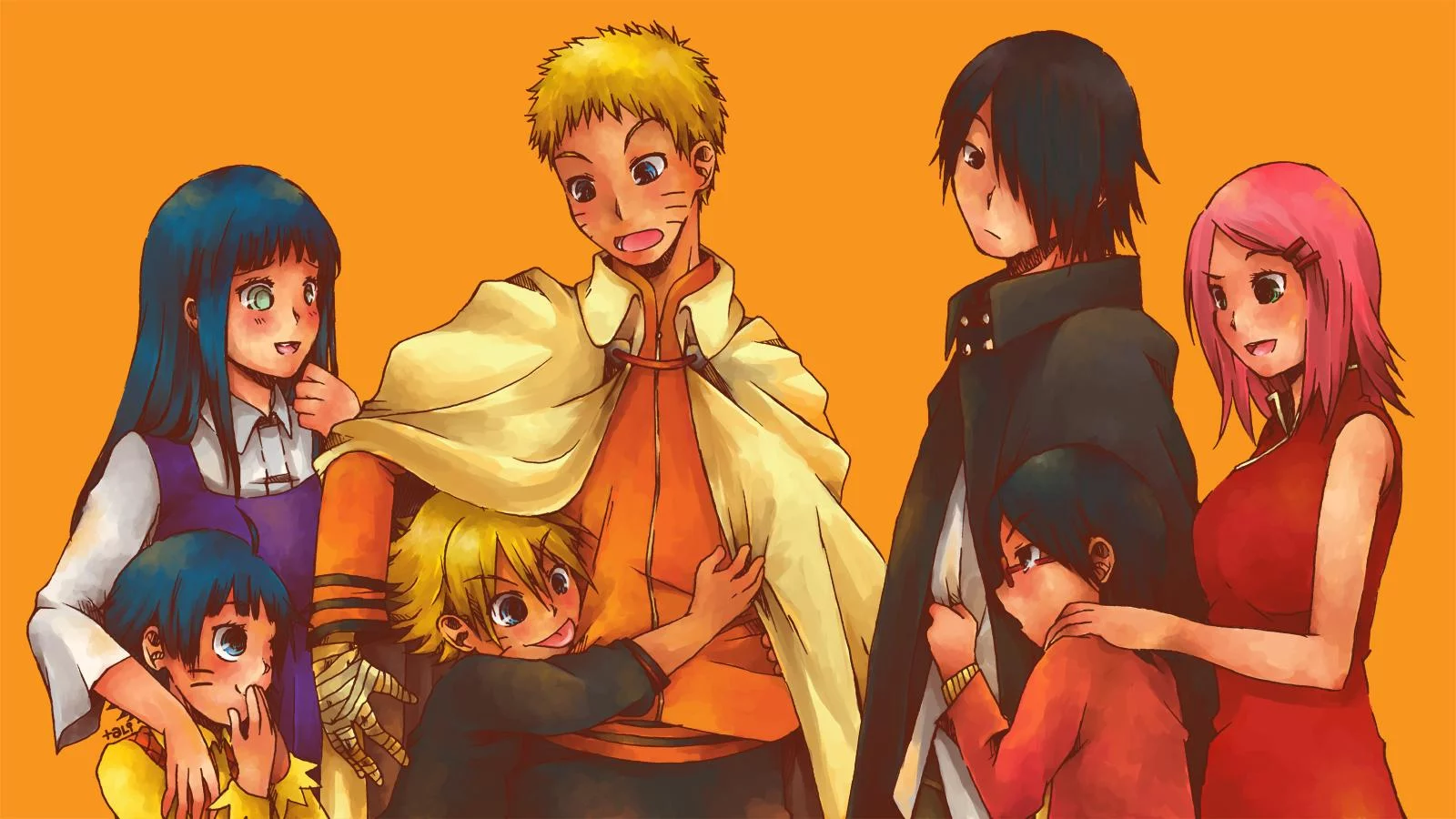 Free Download Naruto Hinata Boruto And Himawari Wallpaper Page 592303 (1600 x 900)