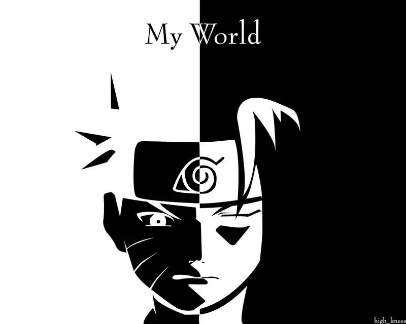 Free Download Naruto And Sasuke Wallpaper Black And White Page 5929 (800 x 640)