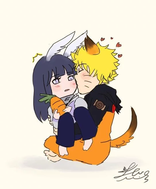 Free Download Naruto Hinata Heart Wallpaper Bunny Fox Page 593156 (544 x 657)