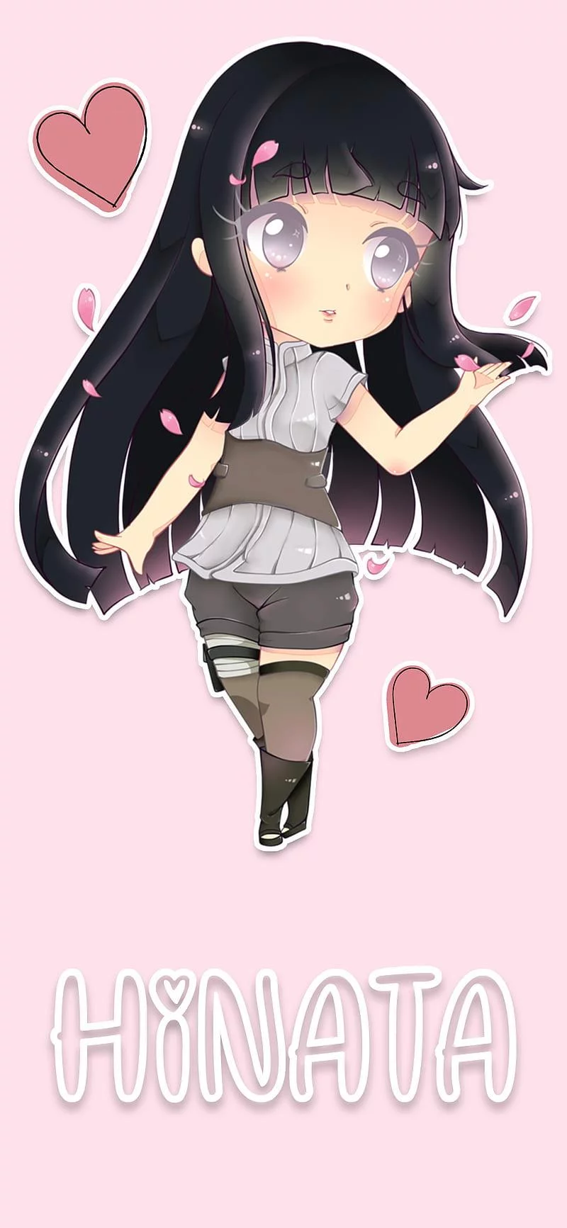 Free Download Naruto Hinata Heart Wallpaper Bunny Fox Page 593163 (800 x 1733)
