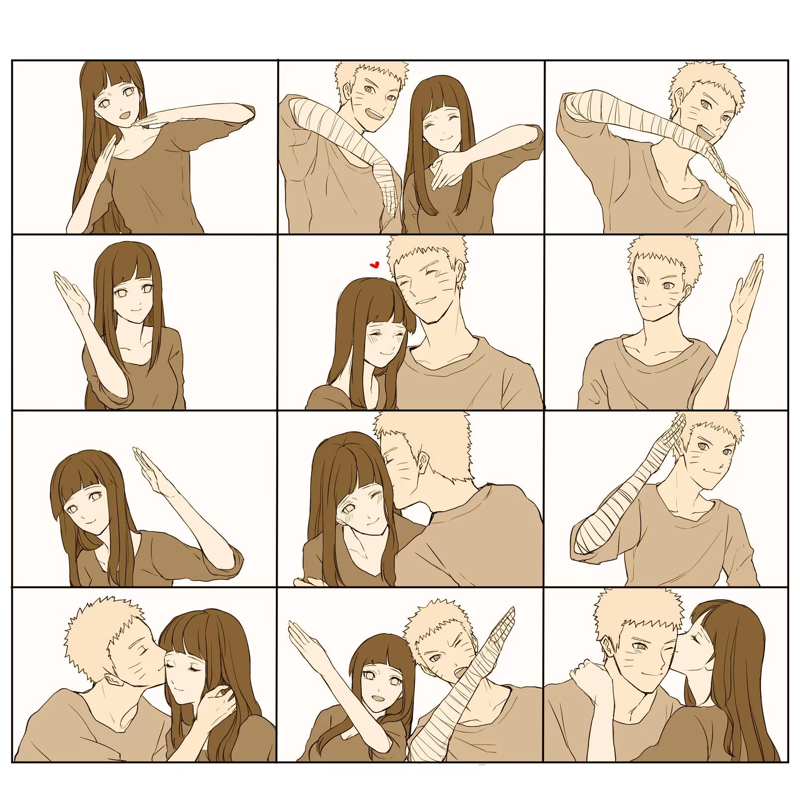 Free Download Naruto Hinata Heart Wallpaper Bunny Fox Page 593186 (1610 x 1610)