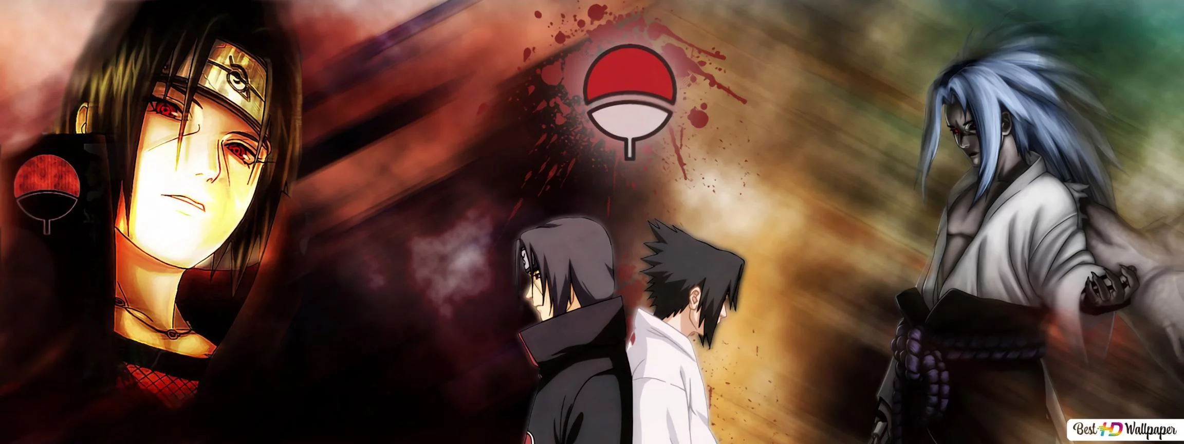 Free Download Naruto Sasuke 4k Wallpaper Page 5980 (2304 x 864)