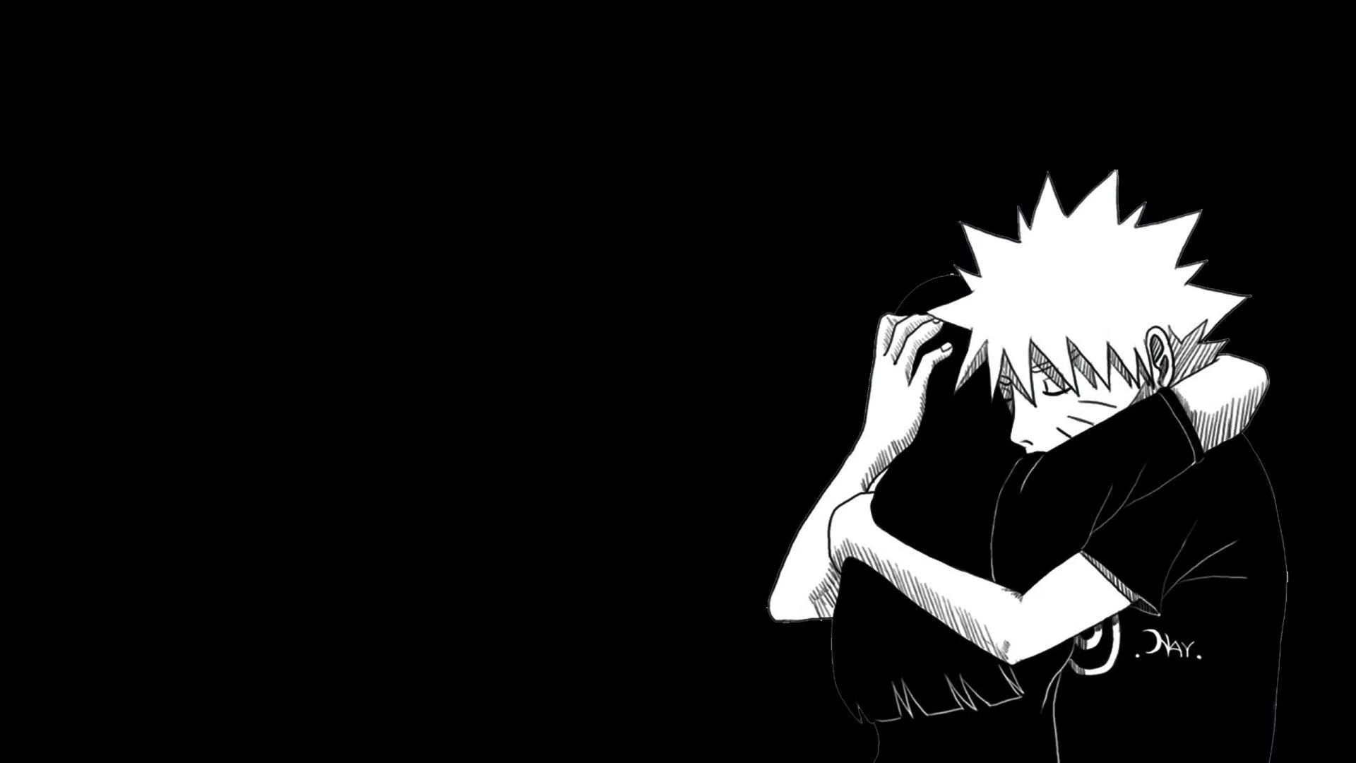 Free Download Naruto And Sasuke Wallpaper Black And White Page 5985 (1920 x 1080)