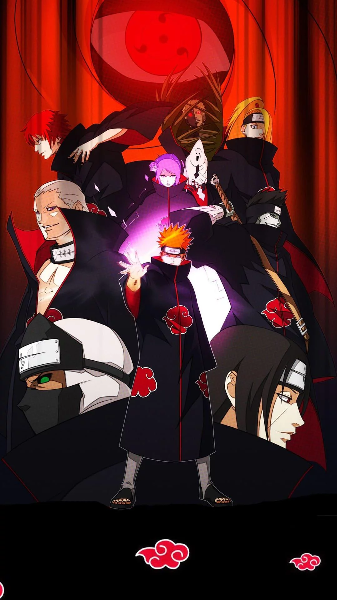 Free Download Naruto In Akatsuki Wallpaper Page 60005 (1080 x 1920)