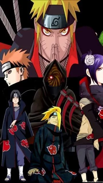 Free Download Wallpaper Naruto Vs Akatsuki Page 60024 (360 x 640)