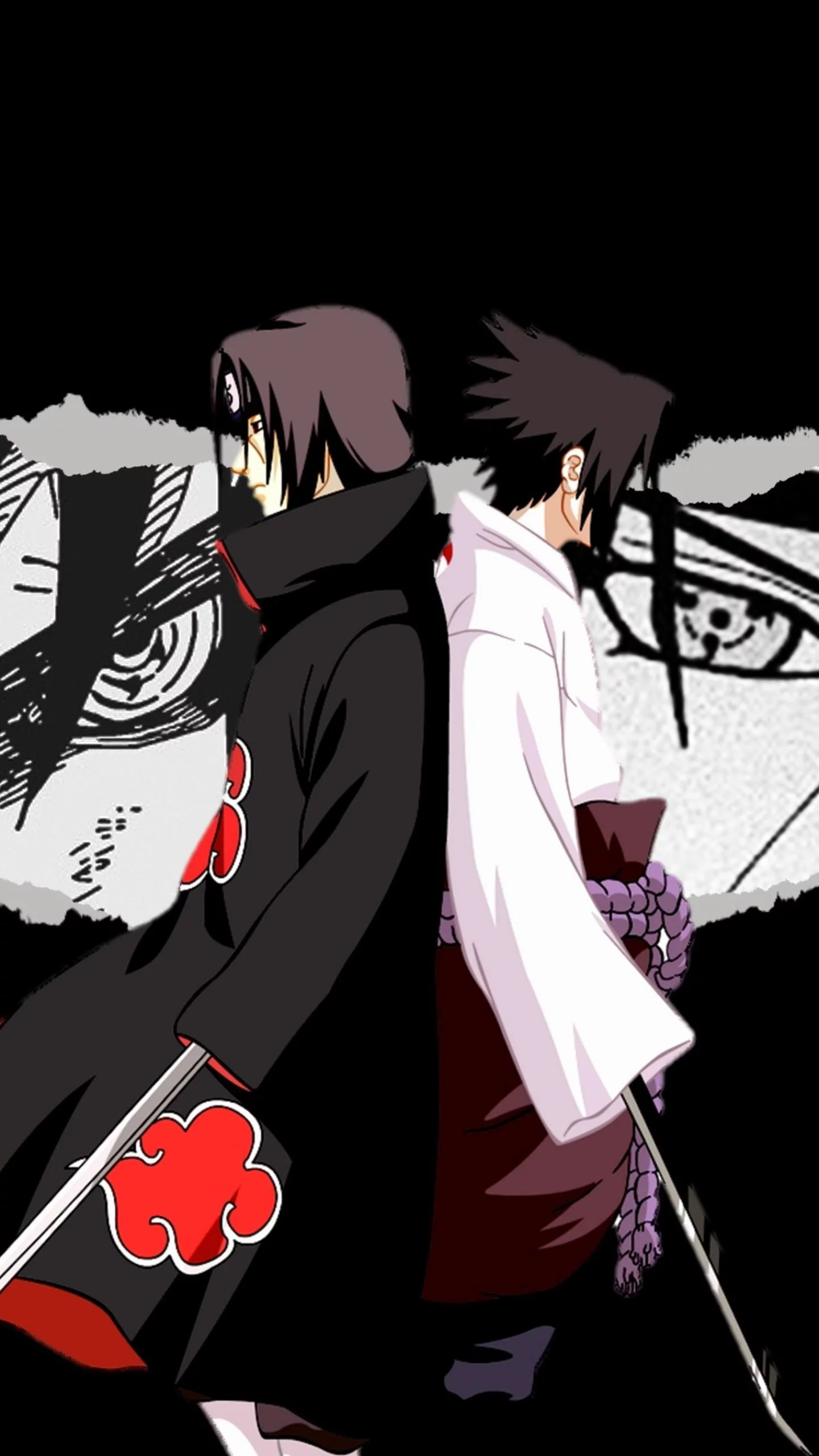 Free Download Naruto And Sasuke Wallpaper Download Page 6086 (1440 x 2560)