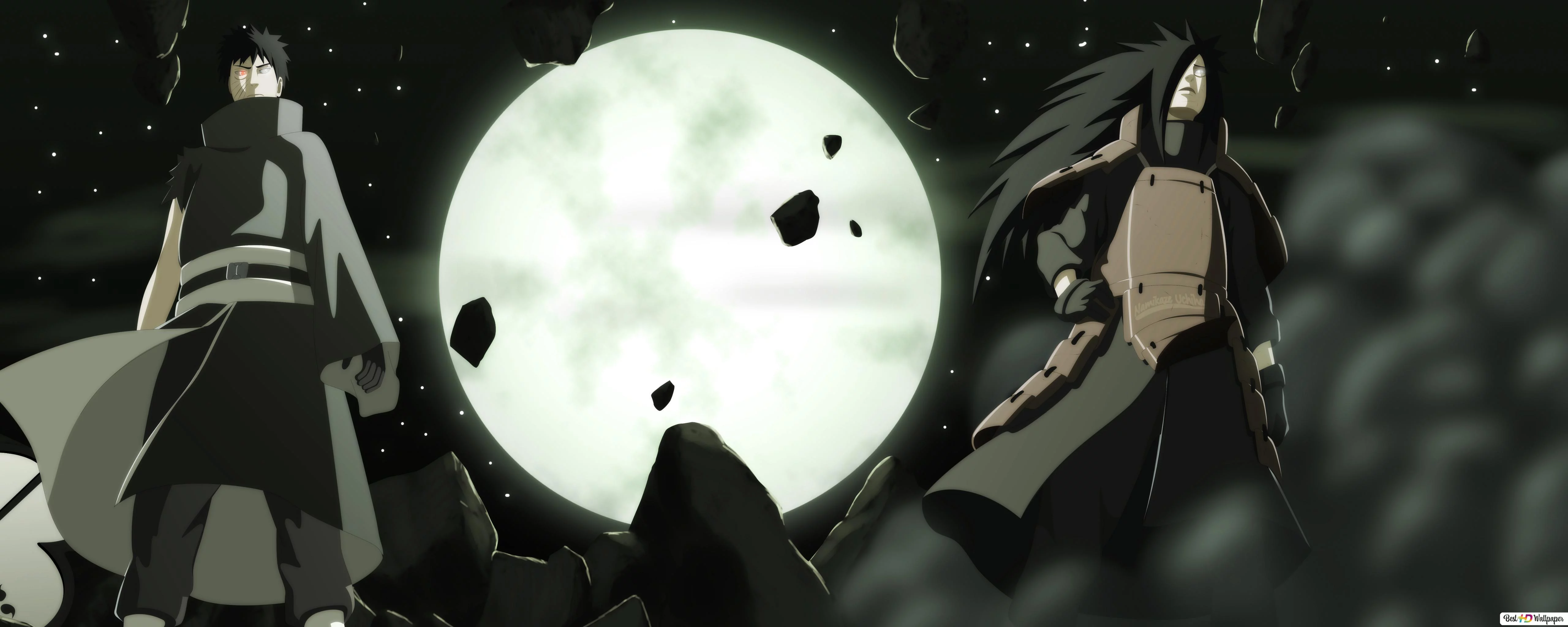 Free Download Naruto Obito Wallpaper 3 Monitor Page 61244 (5120 x 2048)