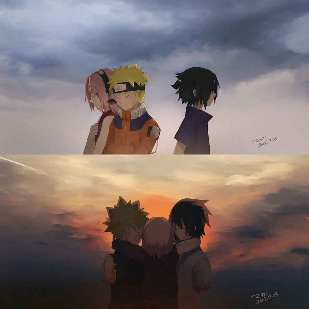 Free Download Naruto Team 7 Vertical Wallpaper Page 62389 (1080 x 1080)