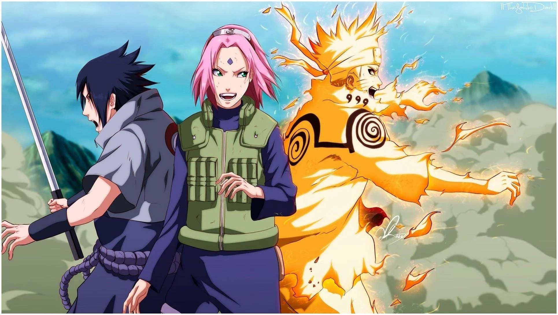 Free Download Naruto And Sasuke Desktop Wallpaper Page 62435 (1930 x 1090)