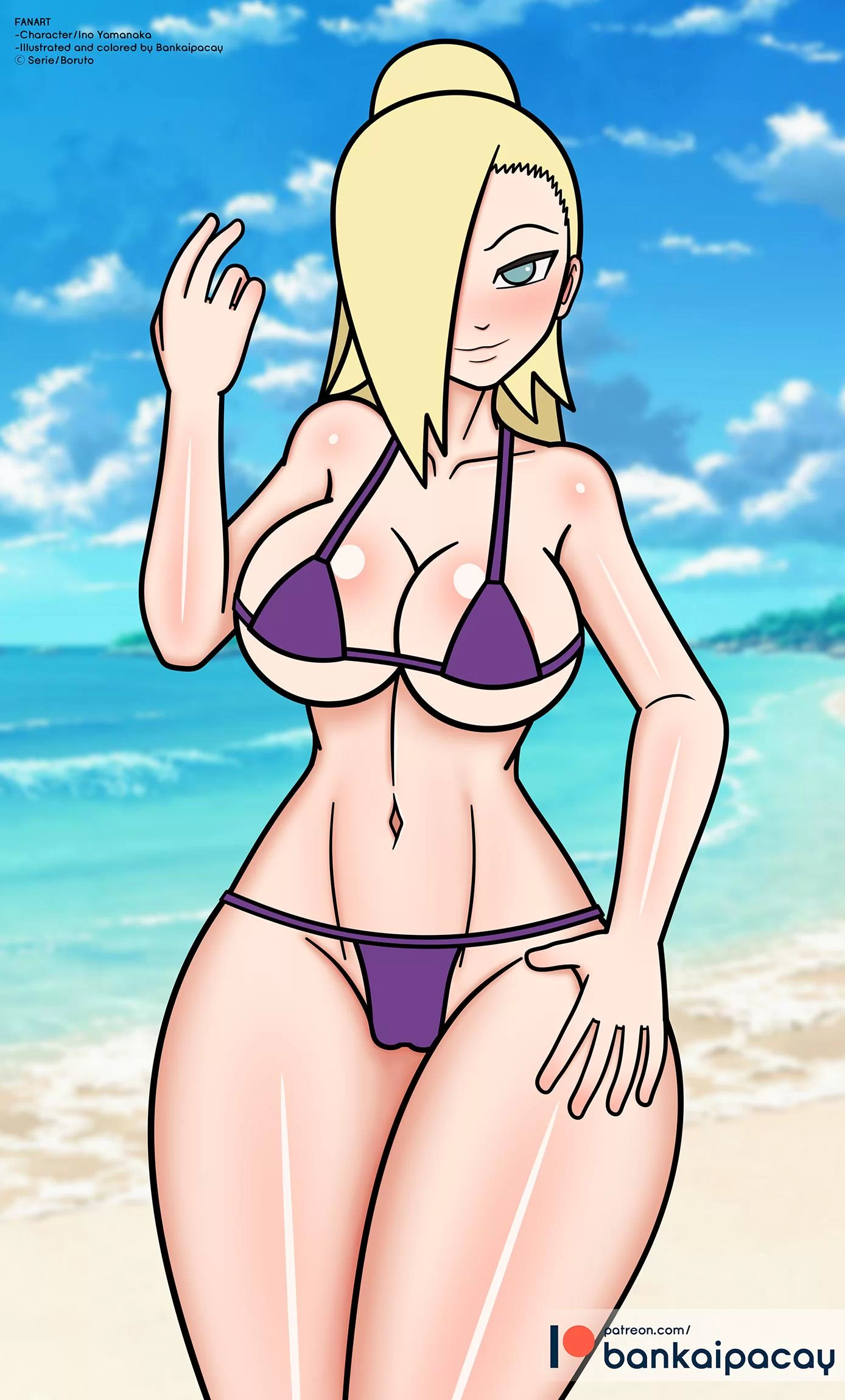 Free Download Naruto Ino Bikini Wallpaper Page 632528 (1388 x 2300)