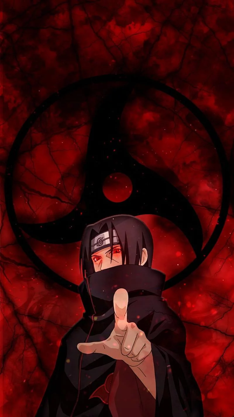 Free Download Naruto Itachi Red Eye Mobile Wallpaper Page 632906 (800 x 1422)