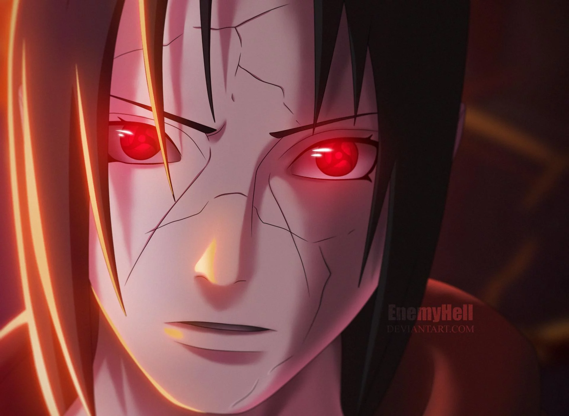Free Download Naruto Itachi Red Eye Mobile Wallpaper Page 632911 (1920 x 1405)