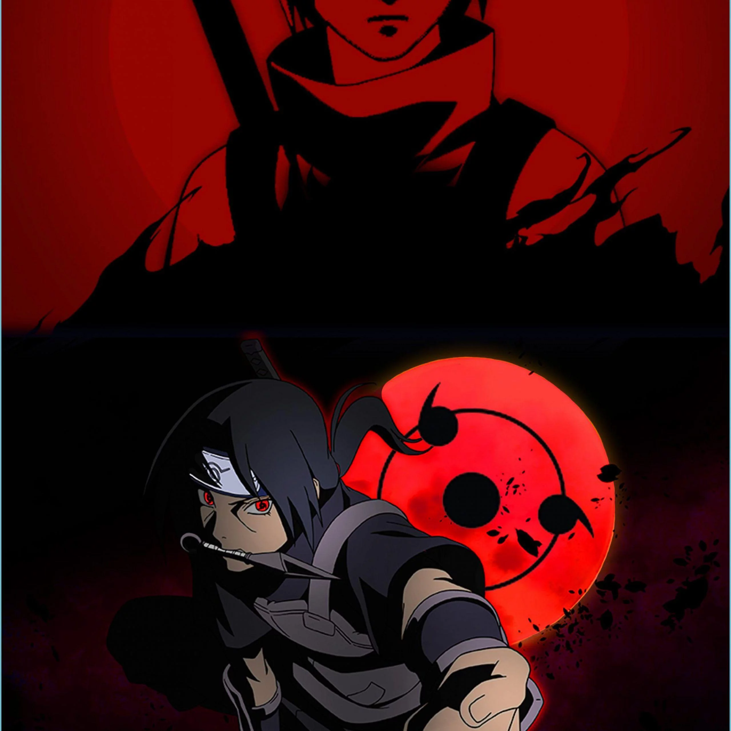 Free Download Naruto Itachi Red Eye Mobile Wallpaper Page 632943 (2560 x 2560)