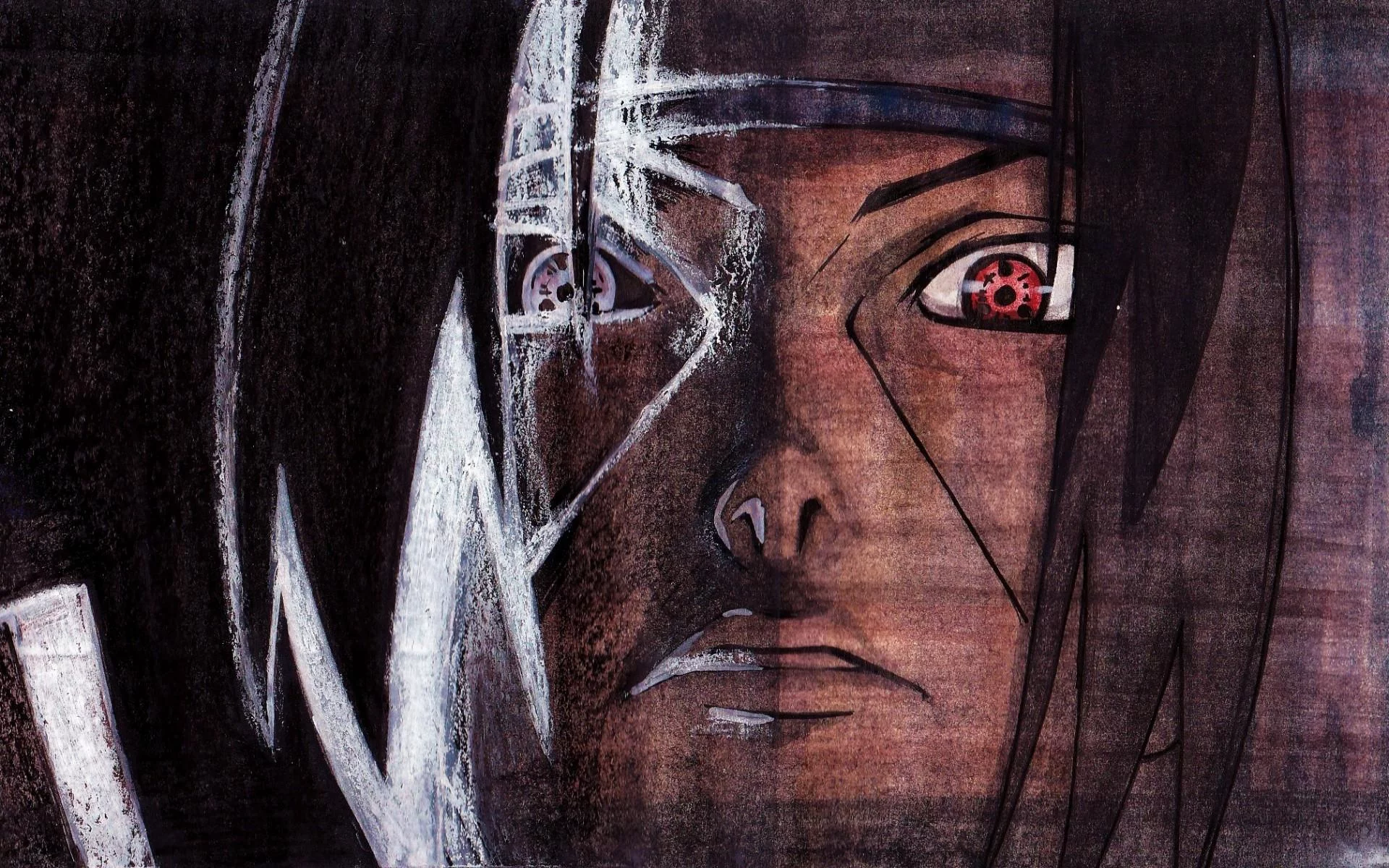 Free Download Naruto Itachi Red Eye Mobile Wallpaper Page 632946 (1920 x 1200)
