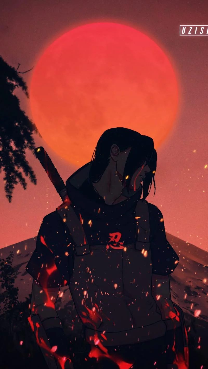 Free Download Naruto Itachi Red Eye Mobile Wallpaper Page 632947 (800 x 1422)
