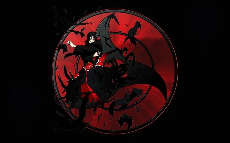 Free Download Naruto Itachi Red Eye Mobile Wallpaper Page 632952 (800 x 500)