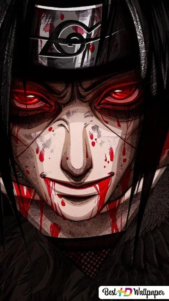 Free Download Naruto Itachi Red Eye Mobile Wallpaper Page 632955 (540 x 960)