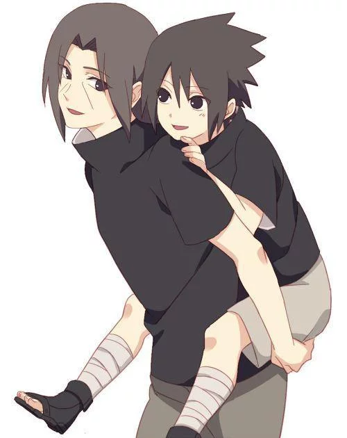 Free Download Naruto Itachi Carrying Sasuke Wallpaper Page 634426 (500 x 630)