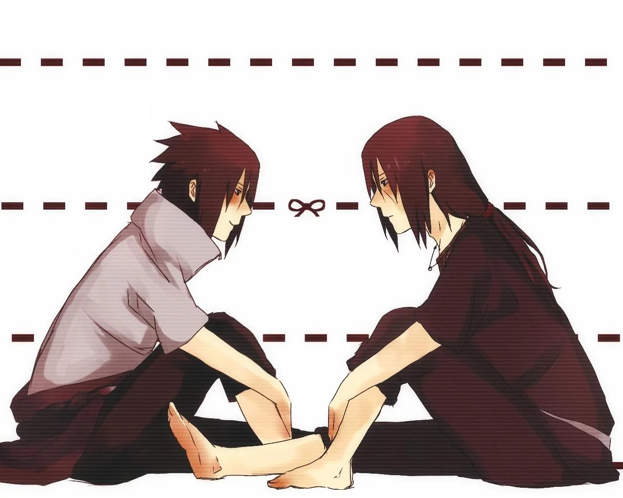 Free Download Naruto Itachi Carrying Sasuke Wallpaper Page 634445 (1280 x 1024)