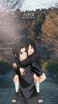 Free Download Naruto Itachi Carrying Sasuke Wallpaper Page 634454 (236 x 419)