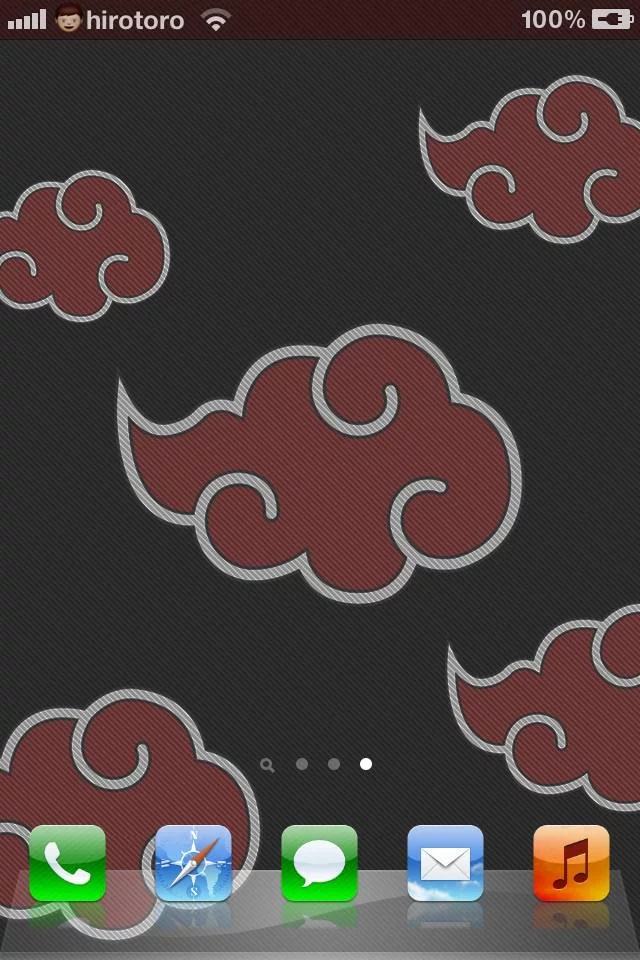 Free Download Naruto Iphone 6 Wallpaper Akatsuki Cloud Page 635634 (640 x 960)