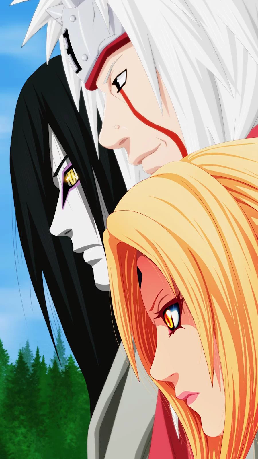 Free Download Naruto Jiraiya E Minato Wallpaper Page 636855 (900 x 1600)