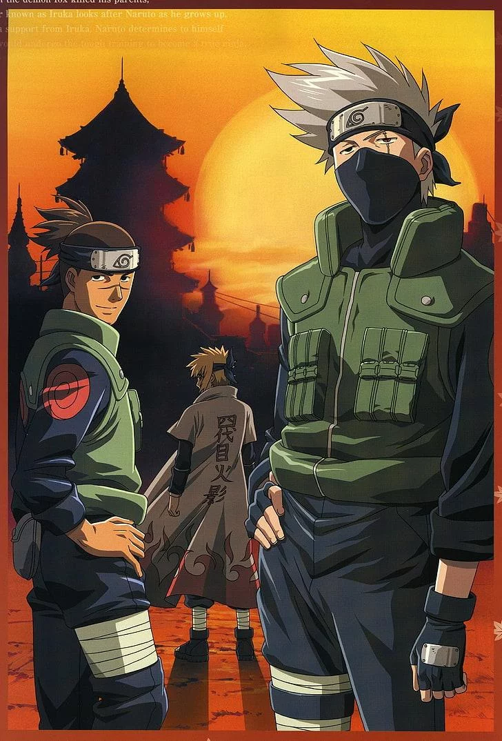 Free Download Naruto Kakashi Minato Wallpaper Page 636981 (728 x 1074)