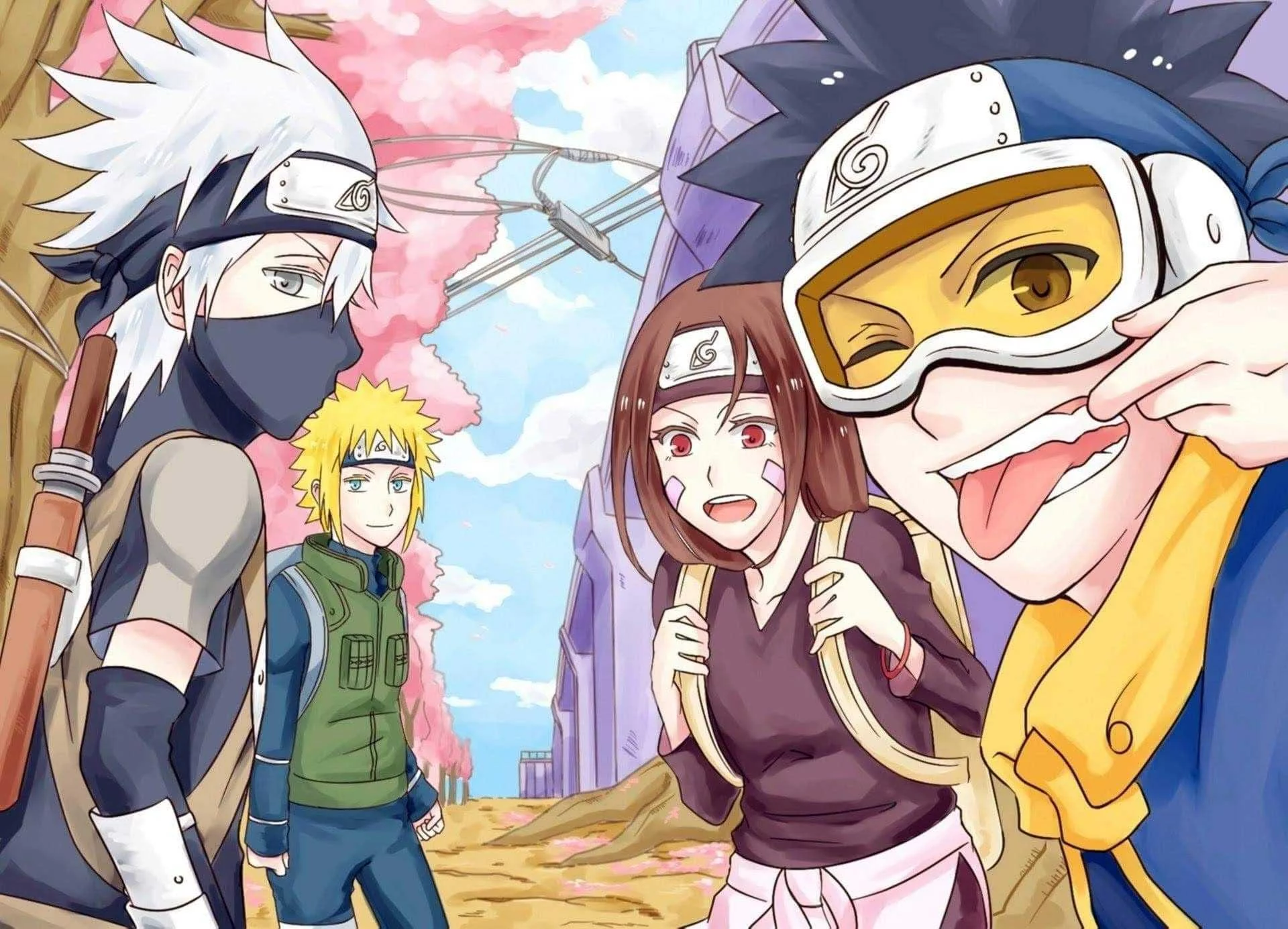Free Download Naruto Kakashi Minato Wallpaper Page 637016 (1920 x 1385)