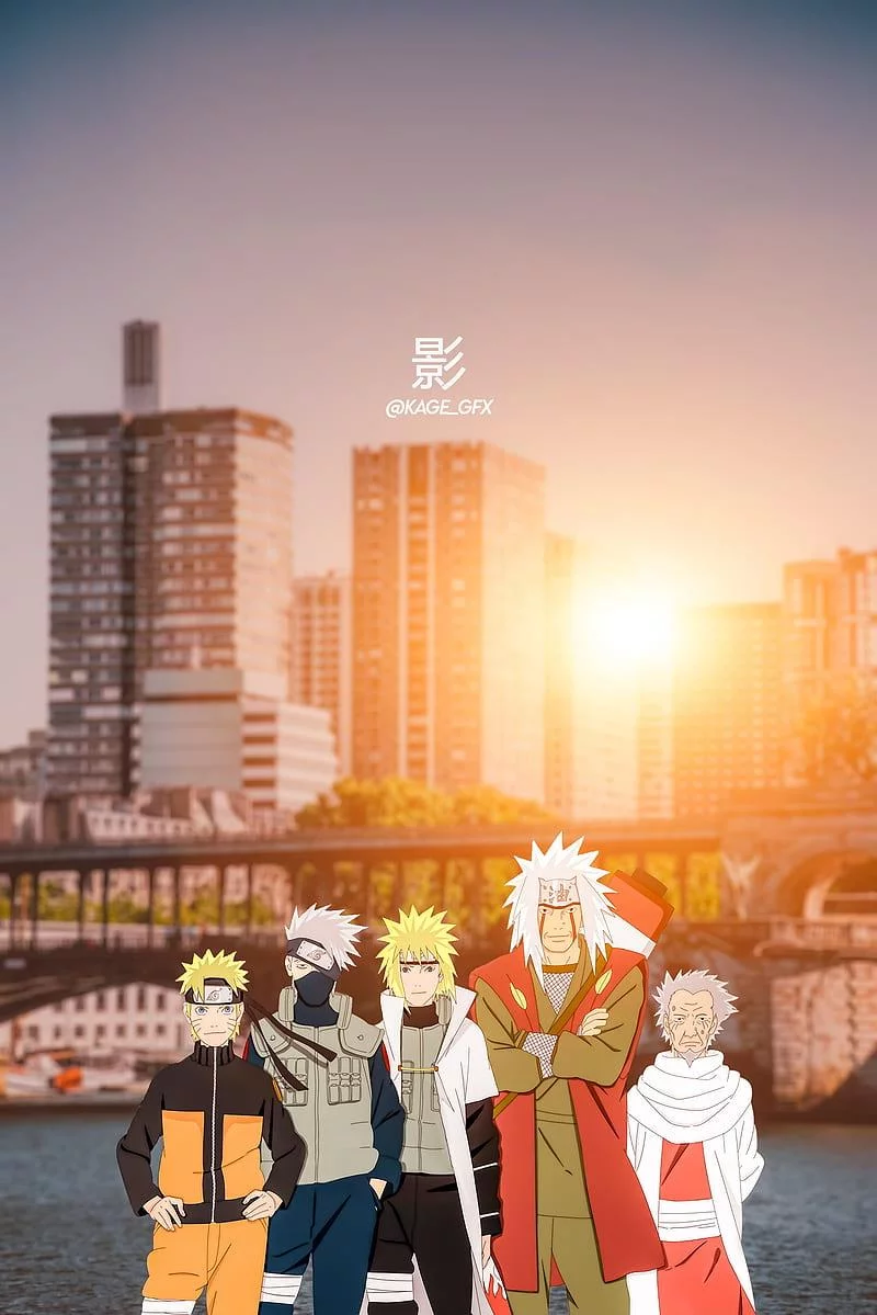 Free Download Naruto Kakashi Minato Wallpaper Page 637029 (800 x 1199)