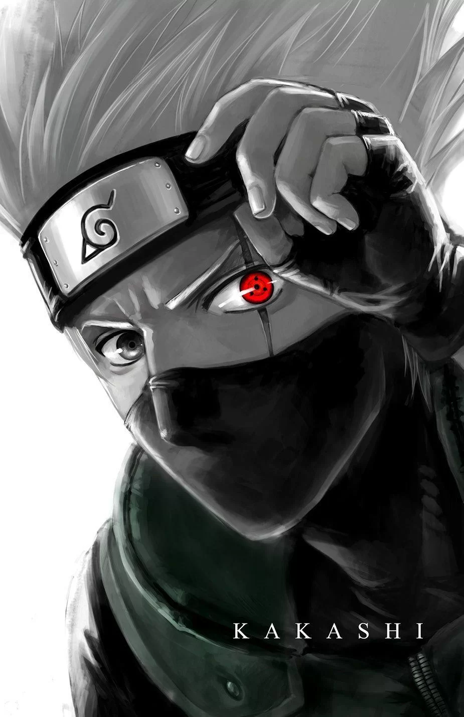 Free Download Naruto Kakashi Sharingan Wallpaper Page 640104 (925 x 1428)