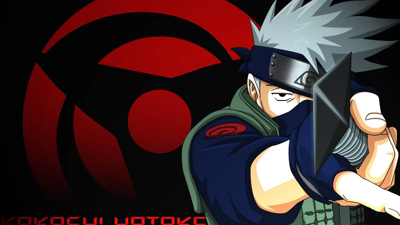 Free Download Naruto Kakashi Sharingan Wallpaper Page 640116 (1600 x 900)