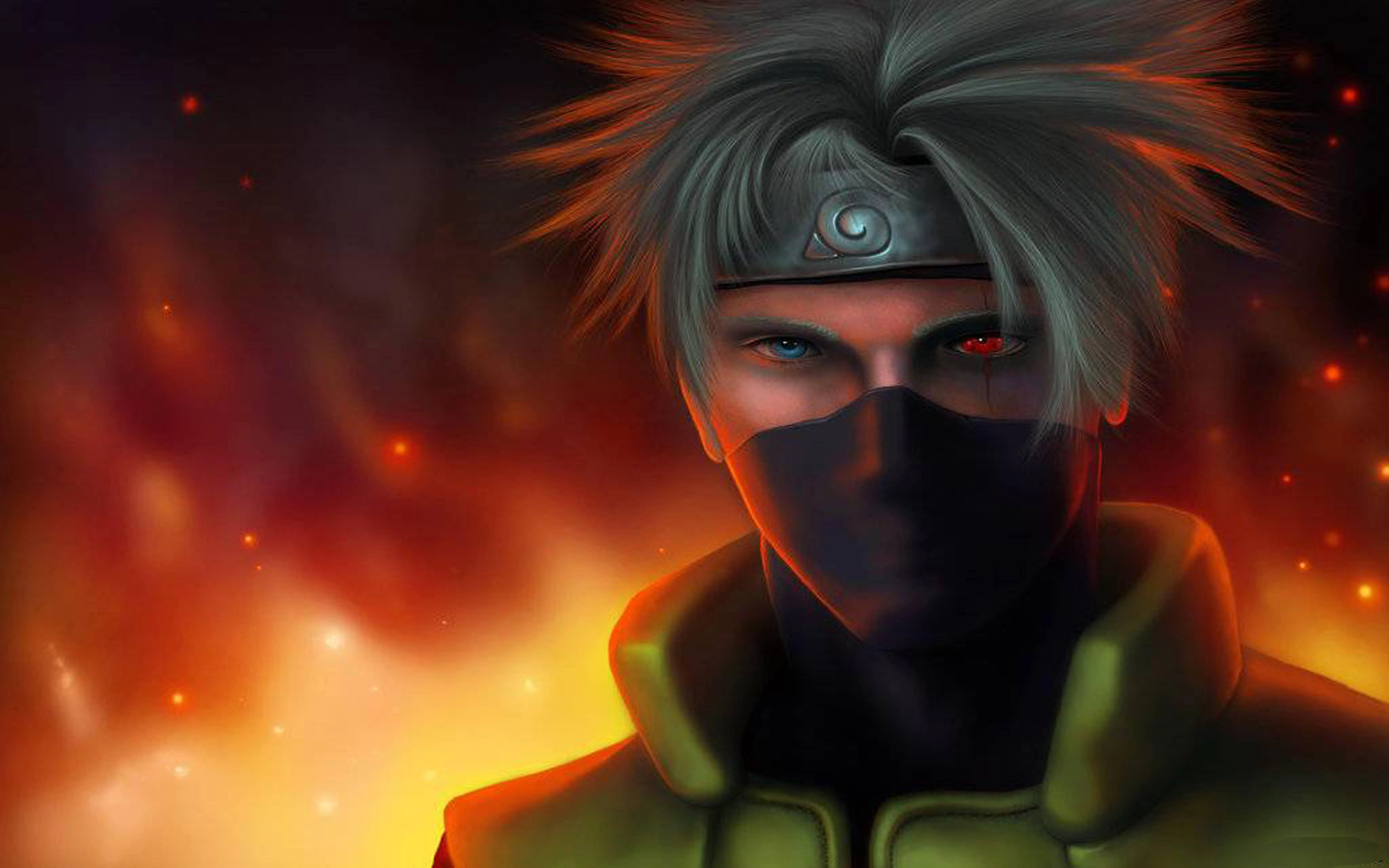 Free Download Naruto Kakashi Sharingan Wallpaper Page 640131 (7680 x 4800)