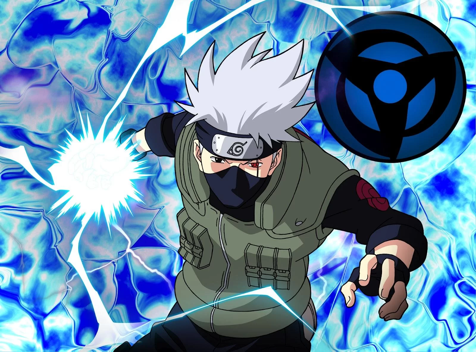 Free Download Naruto Kakashi Sharingan Wallpaper Page 640161 (1600 x 1183)