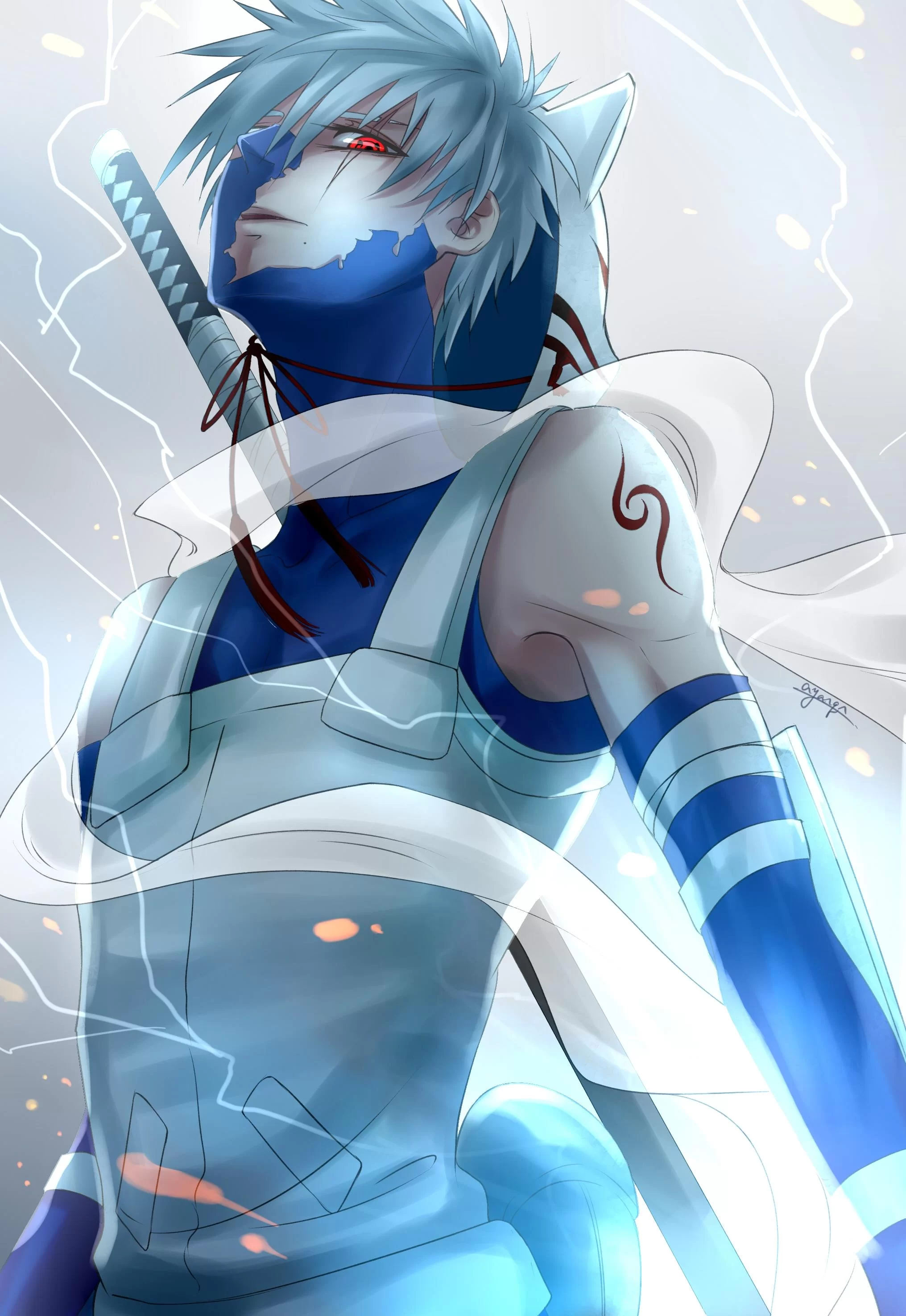 Free Download Naruto Kakashi Sharingan Wallpaper Page 640167 (2031 x 2952)