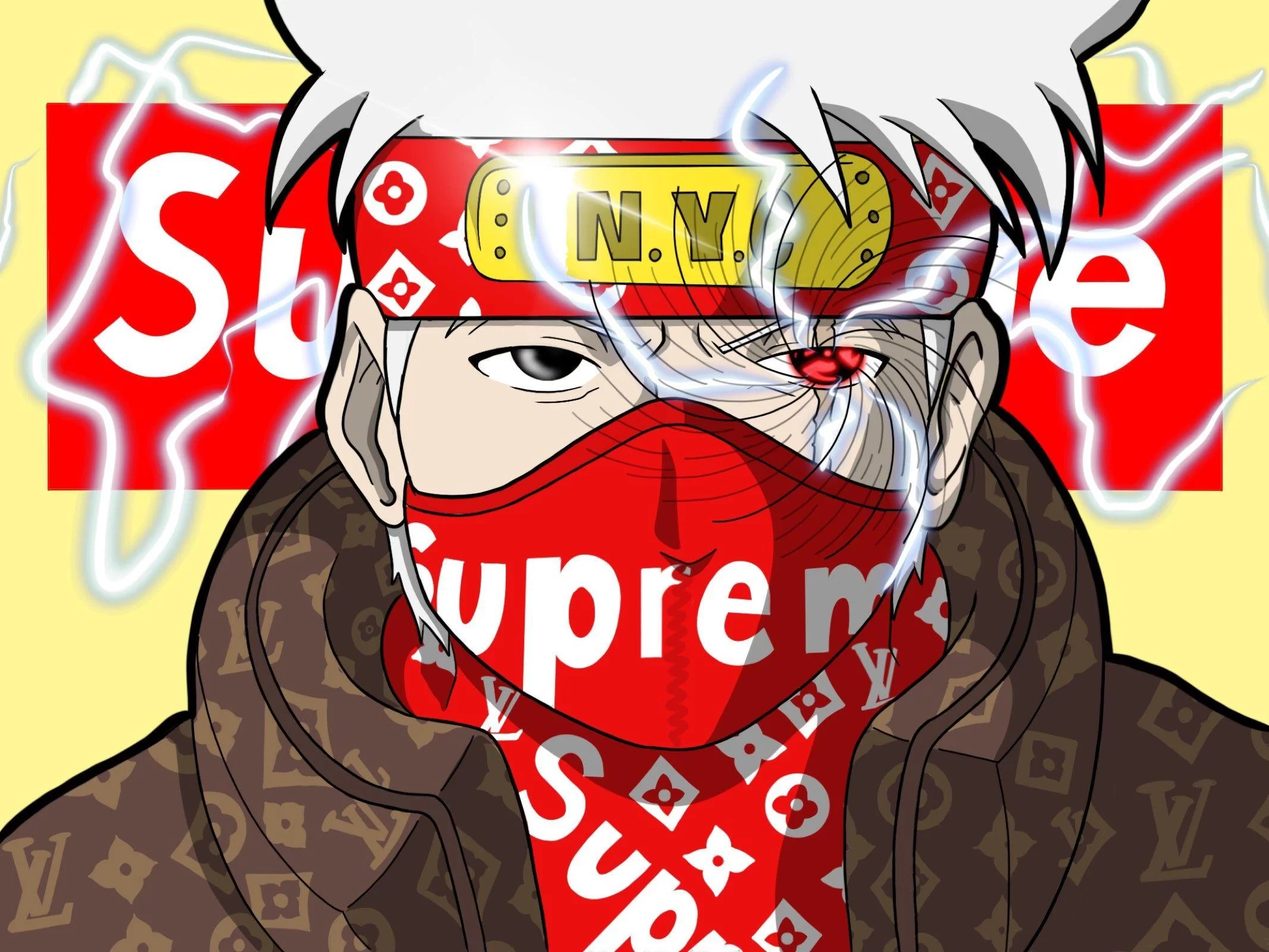 Free Download Naruto Kakashi Bape Wallpaper Page 641314 (2133 x 1600)