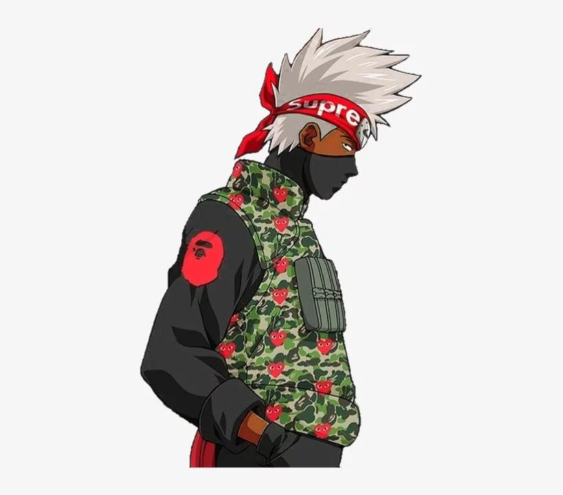 Free Download Naruto Kakashi Bape Wallpaper Page 641337 (820 x 721)